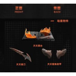 BLOKEES 71154 TRANSFORMERS BEYOND TAI HỌA BATTLE DAMAGED PHIÊN BẢN GIỚI HẠN bộ đồ chơi xếp lắp ráp ghép mô hình Movie & Game Phim Và Trò Chơi