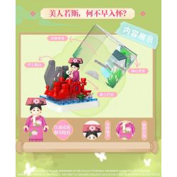 WEKKI 518003 TRUYỀN THUYẾT CHÂN HOÀN HỘP MÙ RẠP HÁT NHỎ CỦA HOÀNG HẬU bộ đồ chơi xếp lắp ráp ghép mô hình Movie & Game Phim Và Trò Chơi