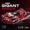 GULY 10619 BIG MAC 4X4 bộ đồ chơi xếp lắp ráp ghép mô hình GIGANT SPORTCAR 4158 khối