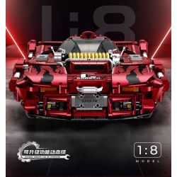 GULY 10619 BIG MAC 4X4 bộ đồ chơi xếp lắp ráp ghép mô hình GIGANT SPORTCAR 4158 khối