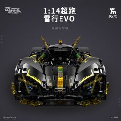 TAKUGI T1006 1006 SIÊU XE LEI XING EVO tỷ lệ 1:14 bộ đồ chơi xếp lắp ráp ghép mô hình Technic Kỹ Thuật Công Nghệ Cao Mô Hình Phương Tiện 1165 khối