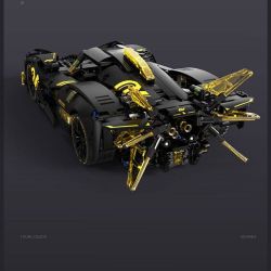 TAKUGI T1006 1006 SIÊU XE LEI XING EVO tỷ lệ 1:14 bộ đồ chơi xếp lắp ráp ghép mô hình Technic Kỹ Thuật Công Nghệ Cao Mô Hình Phương Tiện 1165 khối