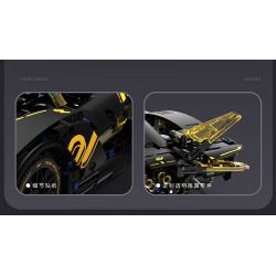 TAKUGI T1006 1006 SIÊU XE LEI XING EVO tỷ lệ 1:14 bộ đồ chơi xếp lắp ráp ghép mô hình Technic Kỹ Thuật Công Nghệ Cao Mô Hình Phương Tiện 1165 khối