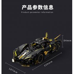 TAKUGI T1006 1006 SIÊU XE LEI XING EVO tỷ lệ 1:14 bộ đồ chơi xếp lắp ráp ghép mô hình Technic Kỹ Thuật Công Nghệ Cao Mô Hình Phương Tiện 1165 khối