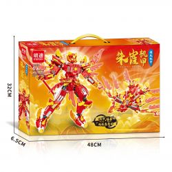 MINGDI LEIBAO K0935 0935 MECHA KIỂU TRUNG QUỐC SUZAKU bộ đồ chơi xếp lắp ráp ghép mô hình 537 khối