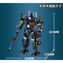 LE YI 88085 XE ĐẦU KÉO SWAT CƠ KHÍ bộ đồ chơi xếp lắp ráp ghép mô hình City Thành Phố 568 khối