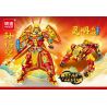 MINGDI LEIBAO K0908 0908 CƠ KHÍ PHONG CÁCH TRUNG QUỐC TÔN NGỘ KHÔNG KHỈ ĐÁ LINH MINH bộ đồ chơi xếp lắp ráp ghép mô hình 543 khối