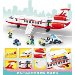 MINGDI LEIBAO K0670 0670 BẦU TRỜI MỘNG MƠ bộ đồ chơi xếp lắp ráp ghép mô hình City Thành Phố 536 khối