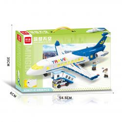 MINGDI LEIBAO K0671 0671 BẦU TRỜI MỘNG MƠ bộ đồ chơi xếp lắp ráp ghép mô hình City Thành Phố 540 khối