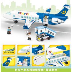 MINGDI LEIBAO K0671 0671 BẦU TRỜI MỘNG MƠ bộ đồ chơi xếp lắp ráp ghép mô hình City Thành Phố 540 khối