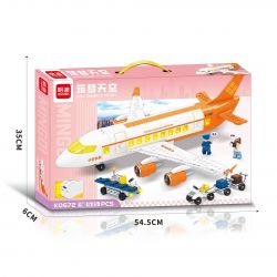 MINGDI LEIBAO K0672 0672 BẦU TRỜI MỘNG MƠ bộ đồ chơi xếp lắp ráp ghép mô hình City Thành Phố 535 khối