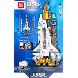 LEIBAO 8013 TÊN LỬA KHÔNG GIAN bộ đồ chơi xếp lắp ráp ghép mô hình City Thành Phố 984 khối