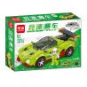 MINGDI LEIBAO K0505 0505 4 LOẠI XE PHÓNG ĐUA bộ đồ chơi xếp lắp ráp ghép mô hình Racers Đua Tốc Độ 879 khối