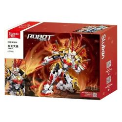 SLUBAN M38-B1058 B1058 1058 M38B1058 38-B1058 BẬC THẦY CƠ KHÍ VUA KHỈ CHIẾN ĐẤU VỚI ÁO GIÁP RỒNG bộ đồ chơi xếp lắp ráp ghép mô hình 1048 khối