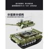 JIESTAR 61053 XE TĂNG CHIẾN ĐẤU SỨ MỆNH VINH QUANG bộ đồ chơi xếp lắp ráp ghép mô hình Military Army BATTLE TANK Quân Sự Bộ Đội 780 khối