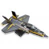 JIESTAR 58092 JJ9096 9096 SỨ MỆNH VINH QUANG TIÊM KÍCH F-35B LIGHTNING II bộ đồ chơi xếp lắp ráp ghép mô hình Military Army F35 FIGHTER Quân Sự Bộ Đội 1268 khối