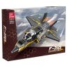 JIESTAR 58092 JJ9096 9096 SỨ MỆNH VINH QUANG TIÊM KÍCH F-35B LIGHTNING II bộ đồ chơi xếp lắp ráp ghép mô hình Military Army F35 FIGHTER Quân Sự Bộ Đội 1268 khối