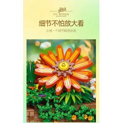 JIESTAR JJ9034 9034 CHẬU CÂY THƯỜNG XUÂN bộ đồ chơi xếp lắp ráp ghép mô hình Creator Sáng Tạo 924 khối