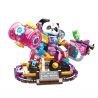 ZHEGAO 662012 GẤU TRÚC CƠ KHÍ LILIA bộ đồ chơi xếp lắp ráp ghép mô hình PANDA MECHA 618 khối