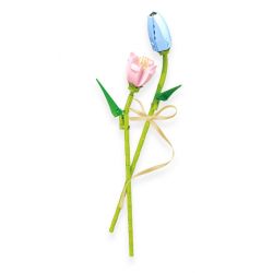 SEMBO 611018 CỬA HÀNG HOA TULIP bộ đồ chơi xếp lắp ráp ghép mô hình Creator Sáng Tạo 111 khối