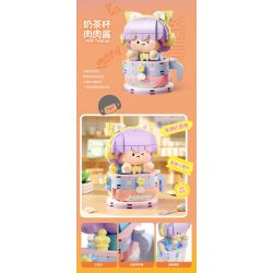 FEMIBOX S2312 2312 THỊT BOLOGNESE CART bộ đồ chơi xếp lắp ráp ghép mô hình 290 khối