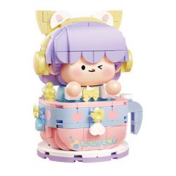 FEMIBOX S2314 2314 NƯỚC SỐT THỊT TRÀ SỮA LY bộ đồ chơi xếp lắp ráp ghép mô hình 280 khối