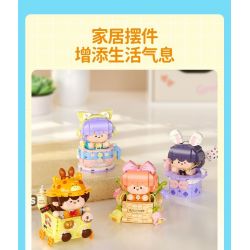 FEMIBOX S2314 2314 NƯỚC SỐT THỊT TRÀ SỮA LY bộ đồ chơi xếp lắp ráp ghép mô hình 280 khối