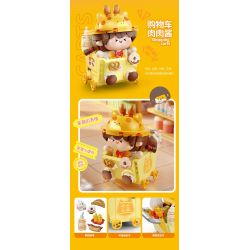 FEMIBOX S2315 2315 THỊT BOLOGNESE GIỎ HOA bộ đồ chơi xếp lắp ráp ghép mô hình 290 khối