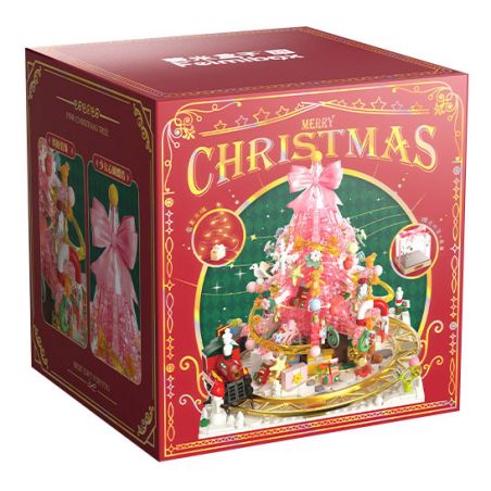 FEMIBOX S33001 33001 HỘP QUÀ CÂY THÔNG GIÁNG SINH bộ đồ chơi xếp lắp ráp ghép mô hình Creator Sáng Tạo 849 khối