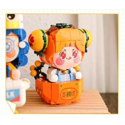 FEMIBOX S2230 2230 XE ĐẦU VUÔNG HUNG HÃN DỄ THƯƠNG SHISHI RUYI MEOW bộ đồ chơi xếp lắp ráp ghép mô hình 292 khối