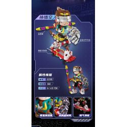 FEMIBOX S2288 2288 HÀNH TRÌNH MẠNG VỀ PHƯƠNG TÂY PIG WUNENG bộ đồ chơi xếp lắp ráp ghép mô hình JOURNEY TO THE WEST 799 khối