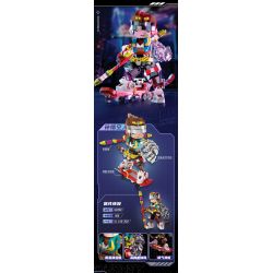 FEMIBOX S2289 2289 HÀNH TRÌNH MẠNG VỀ PHƯƠNG TÂY SHA WUJING bộ đồ chơi xếp lắp ráp ghép mô hình JOURNEY TO THE WEST 772 khối