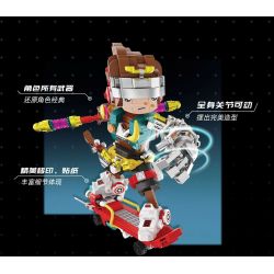 FEMIBOX S2289 2289 HÀNH TRÌNH MẠNG VỀ PHƯƠNG TÂY SHA WUJING bộ đồ chơi xếp lắp ráp ghép mô hình JOURNEY TO THE WEST 772 khối