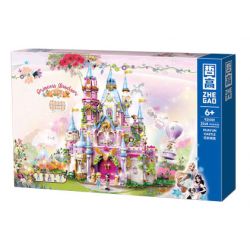ZHEGAO 921001 CÔNG CHÚA WINDSOR LÂU ĐÀI HOA bộ đồ chơi xếp lắp ráp ghép mô hình Girl HUAYUN CASTLE Con Gái 2548 khối