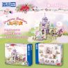 ZHEGAO 921002 CÔNG CHÚA WINDSOR KHOẢNG SÂN MANG PHONG CÁCH CHÂU bộ đồ chơi xếp lắp ráp ghép mô hình Girl EUROPEAN COURTYARD Con Gái 1239 khối