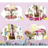 ZHEGAO 921005 CÔNG CHÚA WINDSOR VÙNG ĐẤT BĂNG CHUYỀN bộ đồ chơi xếp lắp ráp ghép mô hình Girl CAROUSEL PARADISE Con Gái 775 khối
