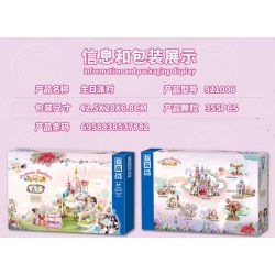 ZHEGAO 921006 CÔNG CHÚA WINDSOR TIỆC SINH NHẬT bộ đồ chơi xếp lắp ráp ghép mô hình Girl BIRTHDAY PARTY Con Gái 355 khối