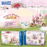 ZHEGAO 921007 CÔNG CHÚA WINDSOR CỖ XE bộ đồ chơi xếp lắp ráp ghép mô hình Girl PRINCESS'S CARRIAGE Con Gái 417 khối