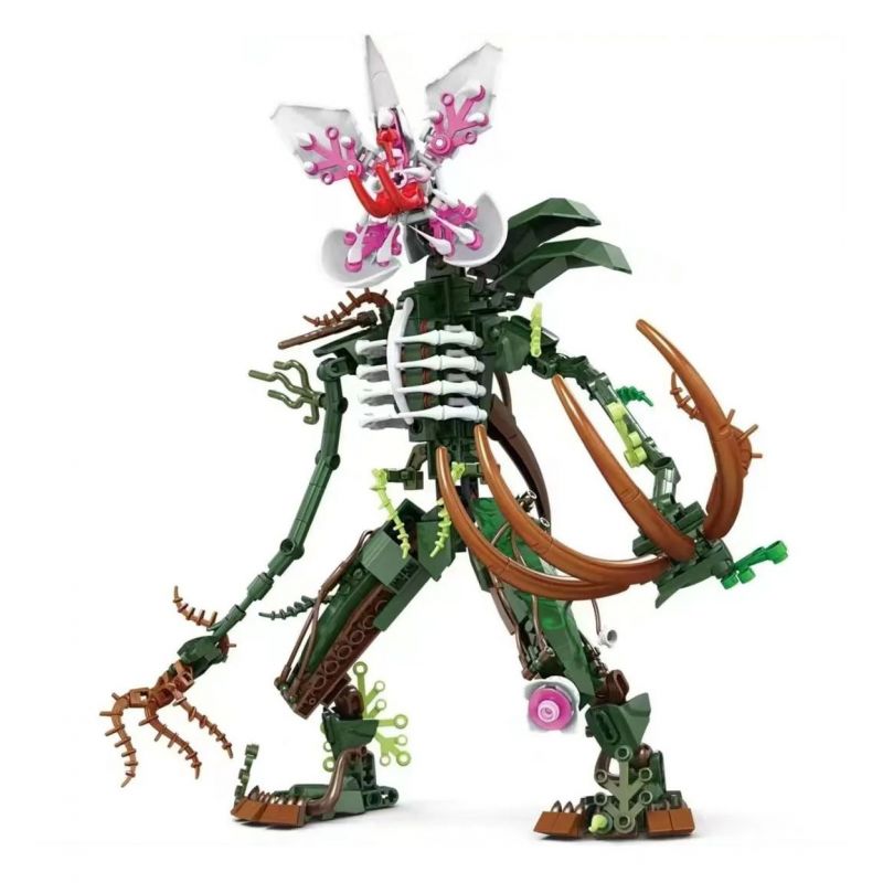 Kazi KY81129 81129 TROLL PHONG LAN bộ đồ chơi xếp lắp ráp ghép mô hình FLOWER MONSTER 346 khối