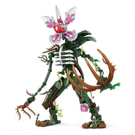 Kazi KY81129 81129 TROLL PHONG LAN bộ đồ chơi xếp lắp ráp ghép mô hình FLOWER MONSTER 346 khối
