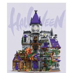 JMBRICKLAYER 30121 MorkModel 031056 Mork Model 031056 BIỆT THỰ BÍ ẨN bộ đồ chơi xếp lắp ráp ghép mô hình Creator MYSTERY MANSION Sáng Tạo 4190 khối