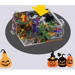 JMBRICKLAYER 30121 MorkModel 031056 Mork Model 031056 BIỆT THỰ BÍ ẨN bộ đồ chơi xếp lắp ráp ghép mô hình Creator MYSTERY MANSION Sáng Tạo 4190 khối