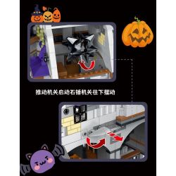 JMBRICKLAYER 30121 MorkModel 031056 Mork Model 031056 BIỆT THỰ BÍ ẨN bộ đồ chơi xếp lắp ráp ghép mô hình Creator MYSTERY MANSION Sáng Tạo 4190 khối