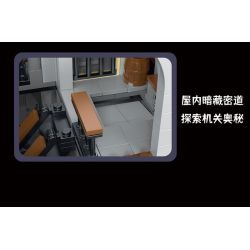 JMBRICKLAYER 30121 MorkModel 031056 Mork Model 031056 BIỆT THỰ BÍ ẨN bộ đồ chơi xếp lắp ráp ghép mô hình Creator MYSTERY MANSION Sáng Tạo 4190 khối