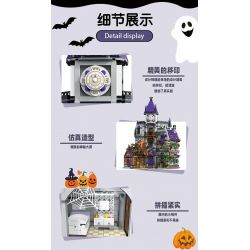 JMBRICKLAYER 30121 MorkModel 031056 Mork Model 031056 BIỆT THỰ BÍ ẨN bộ đồ chơi xếp lắp ráp ghép mô hình Creator MYSTERY MANSION Sáng Tạo 4190 khối