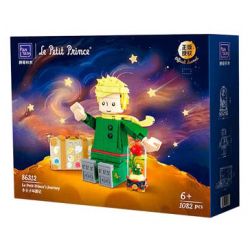 PANTASY 86312 NHỮNG CHUYẾN DU HÀNH CỦA HOÀNG TỬ BÉ bộ đồ chơi xếp lắp ráp ghép mô hình LE PETIT PRINCE 1082 khối