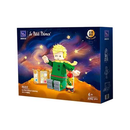 PANTASY 86312 NHỮNG CHUYẾN DU HÀNH CỦA HOÀNG TỬ BÉ bộ đồ chơi xếp lắp ráp ghép mô hình LE PETIT PRINCE 1082 khối