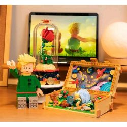 PANTASY 86312 NHỮNG CHUYẾN DU HÀNH CỦA HOÀNG TỬ BÉ bộ đồ chơi xếp lắp ráp ghép mô hình LE PETIT PRINCE 1082 khối