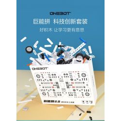 ONEBOT MITU MI OBJMB14AIQI 14AIQI GÓI ĐỔI MỚI CÔNG NGHỆ JUNENGPIN 2.0 bộ đồ chơi xếp lắp ráp ghép mô hình Technic Kỹ Thuật Công Nghệ Cao Mô Hình Phương Tiện