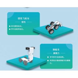 ONEBOT MITU MI OBJMB14AIQI 14AIQI GÓI ĐỔI MỚI CÔNG NGHỆ JUNENGPIN 2.0 bộ đồ chơi xếp lắp ráp ghép mô hình Technic Kỹ Thuật Công Nghệ Cao Mô Hình Phương Tiện